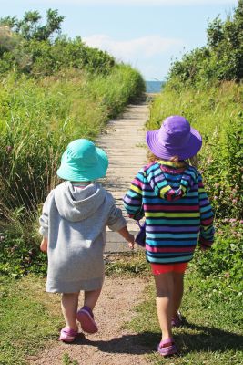 To The Beach by mary hindle